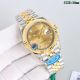 Clean Factory Rolex Datejust 2836 Gold Face Watch 36mm 041416 (3)_th.jpg